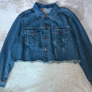 Large Blue Jean Jacket